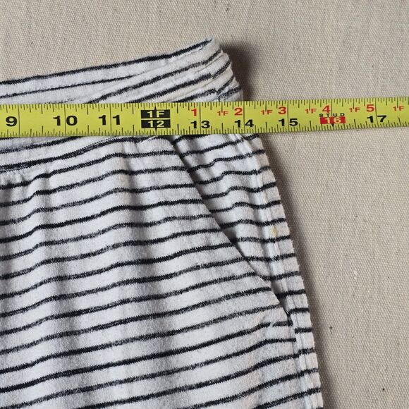 Gap Women’s XS Black & White Athletic‎ Jogger Sweatpants | Striped Drawstring - Picture 4 of 16